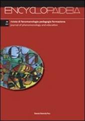 Encyclopaideia. Rivista di fenomenologia, pedagogia, formazione vol.28 edito da Bononia University Press