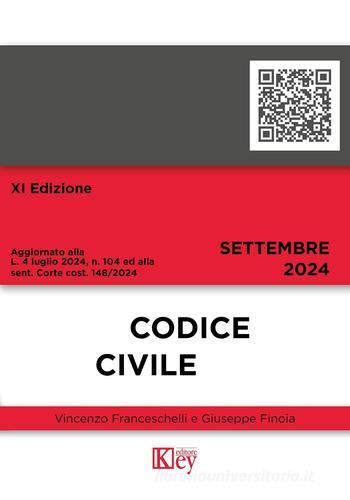 Codice civile 2024 di Vincenzo Franceschelli, Giuseppe Finoia edito da Key Editore