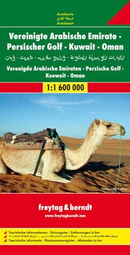 Emirati Arabi 1:1.600.000 edito da Freytag & Berndt