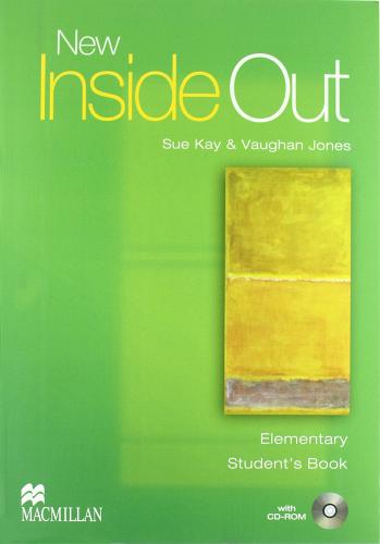 New inside out. Elementary. Workbook without key. Per il Liceo classico. Con CD-ROM di Sue Kay, Vaughan Jones edito da Macmillan Elt