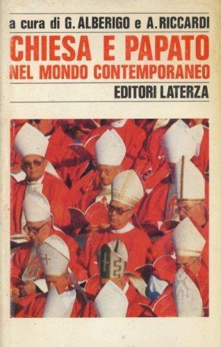 Chiesa e papato nel mondo contemporaneo edito da Laterza