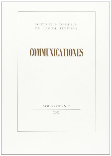 Communicationes 2002 edito da Libreria Editrice Vaticana