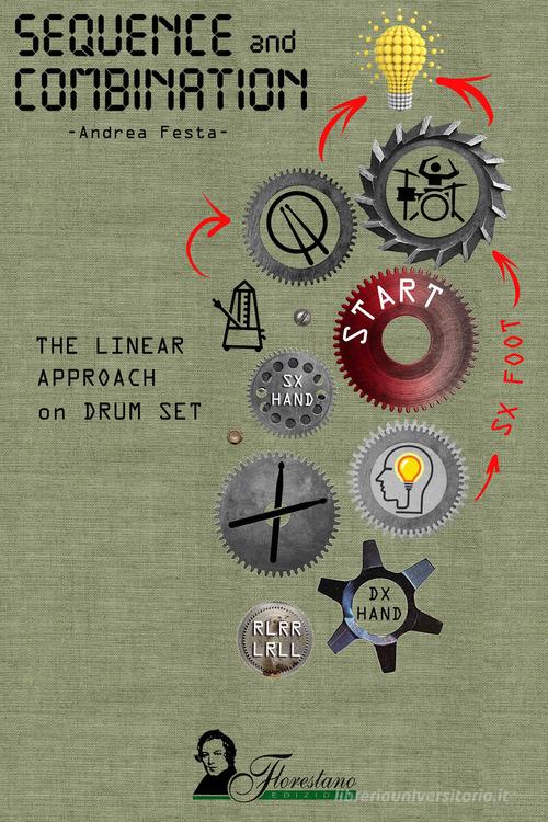 Sequence and Combination. The linear approach on drum set. Ediz. per la scuola di Andrea Festa edito da Florestano