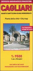 Cagliari. Quartu Sant'Elena, Elmas, Monserrato 1:9 500. Ediz. multilingue edito da De Agostini