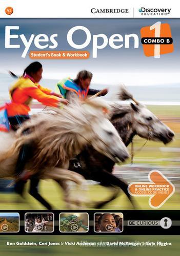 Eyes Open. Level 1B Combo with online workbook and online resources di Garan Holcombe edito da Cambridge