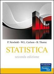 Statistica di Paul Newbold, William L. Carlson, Betty M. Thorne edito da Pearson