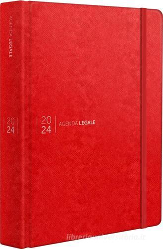 Law & tradition. Agenda legale 2024. Colore vivid red edito da Edizioni Giuridiche Simone