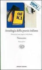 Antologia della poesia italiana vol.8 edito da Einaudi