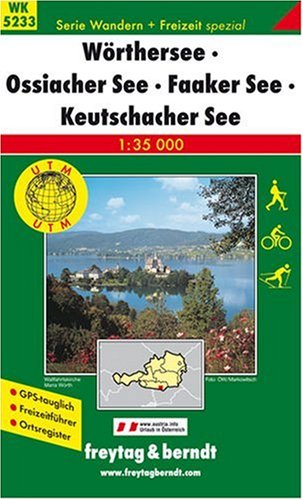 Wortersee-Ossiachersee 1:35.000 edito da Freytag & Berndt