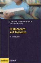 Storia della letteratura italiana vol.1 di Luigi Surdich edito da Il Mulino