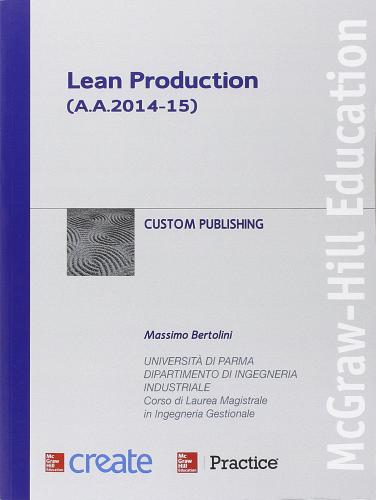Lean production (2014-15)-Practice operation edito da McGraw-Hill Education