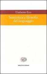 Semiotica e filosofia del linguaggio di Umberto Eco edito da Einaudi