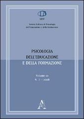 Psicologia dell'educazione e della formazione edito da Aracne