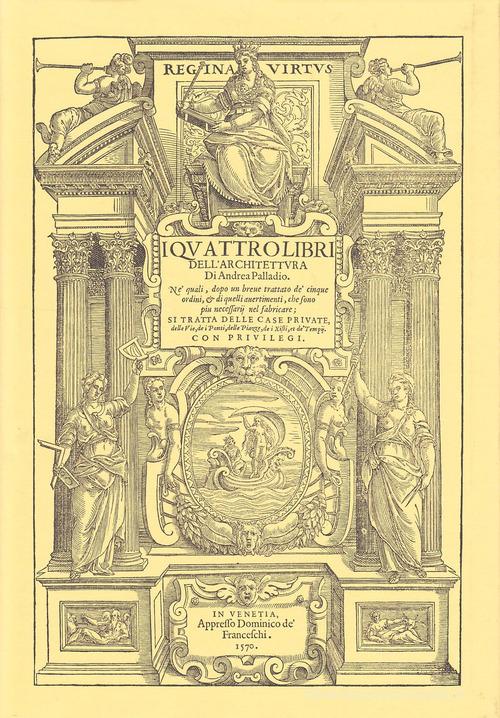 I quattro libri dell'architettura di Andrea Palladio edito da Hoepli