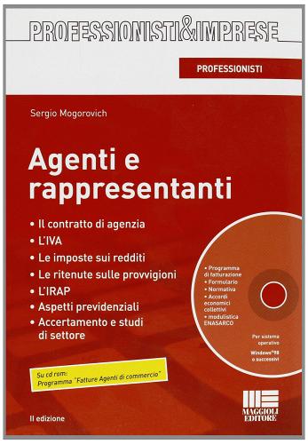 Agenti e rappresentanti. Con CD-ROM di Sergio Mogorovich edito da Maggioli Editore