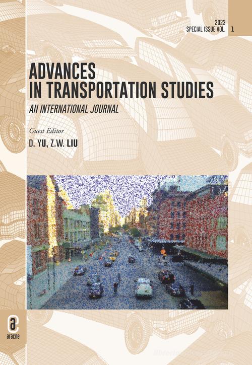 Advances in transportation studies. An international journal (2023) vol.101 edito da Aracne (Genzano di Roma)