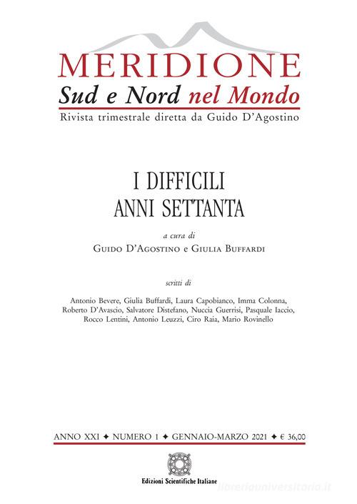 Meridione (2001) vol.1 edito da Edizioni Scientifiche Italiane
