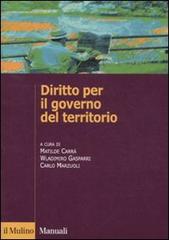 Diritto per il governo del territorio edito da Il Mulino