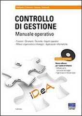 Controllo di gestione. Manuale operativo. Con CD-ROM di Valerio Antonelli, Raffaele D'Alessio edito da Maggioli Editore