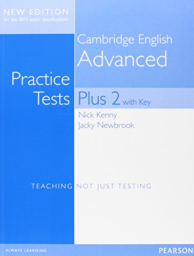 Cambridge advanced practice tests plus. Student's book with key. Per le Scuole superiori. Con espansione online edito da Pearson Longman