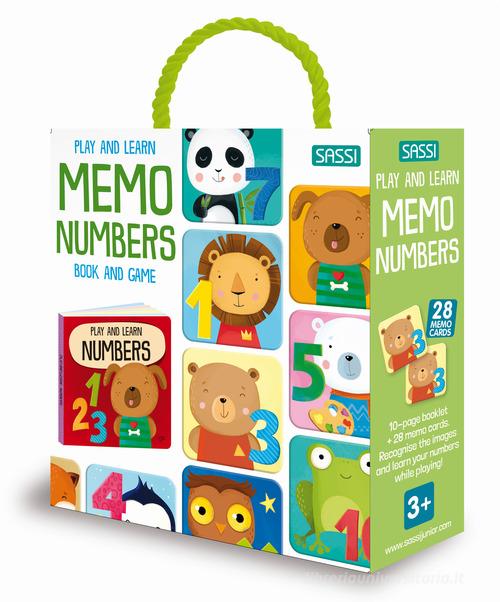 Memo numbers. Ediz. a colori. Con 28 tessere edito da Sassi