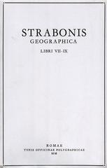 Strabonis geographica vol.3 edito da Ist. Poligrafico dello Stato