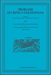 Problemi di critica goldoniana vol.15 edito da Longo Angelo