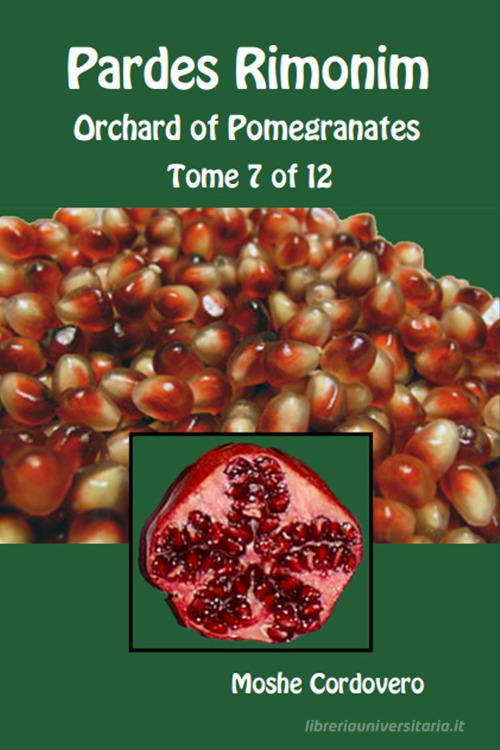 Pardes Rimonim. Orchard of Pomegranates. Ediz. aramaica, ebraica e inglese vol.7 di Moïse Cordovéro edito da eUniversity