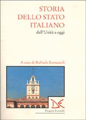 Storia dello Stato italiano dall'Unità a oggi edito da Donzelli