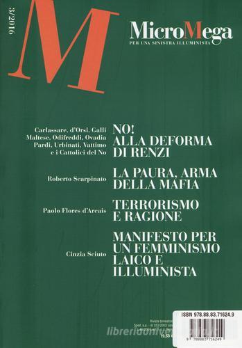 Micromega vol.3 edito da Gedi (Gruppo Editoriale)