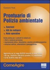 Prontuario di polizia ambientale di Gaetano Noè edito da Maggioli Editore