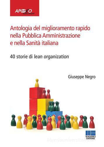 Antologia del miglioramento rapido nella Pubblica Amministrazione e nella Sanità italiana di Giuseppe Negro edito da Maggioli Editore