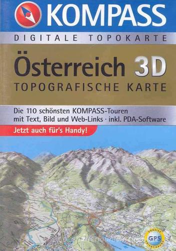 Carta digitale Austria n. 4309. Österreich. Digital map. Con DVD-ROM edito da Kompass