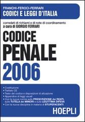 Codice penale 2006 edito da Hoepli