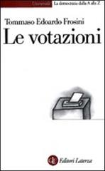 Le votazioni di Tommaso Edoardo Frosini edito da Laterza