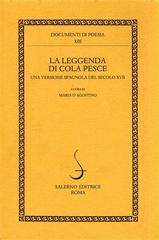 La leggenda di Cola Pesce. Una versione spagnola del secolo XVII edito da Salerno