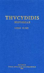 Thucydidis historiae vol.3 edito da Ist. Poligrafico dello Stato