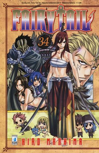 Fairy Tail vol.34 di Hiro Mashima edito da Star Comics