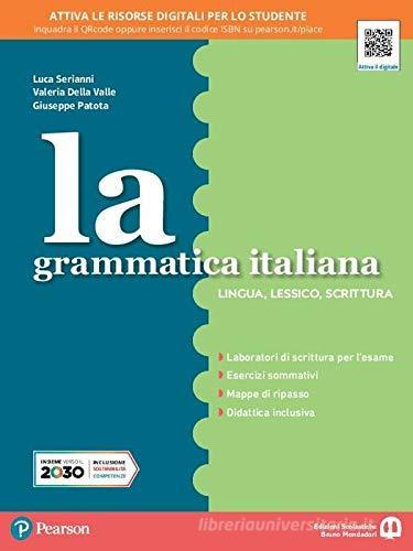 9788869108525 La grammatica italiana. Quaderno
