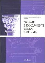 Norme e documenti della riforma edito da Erickson