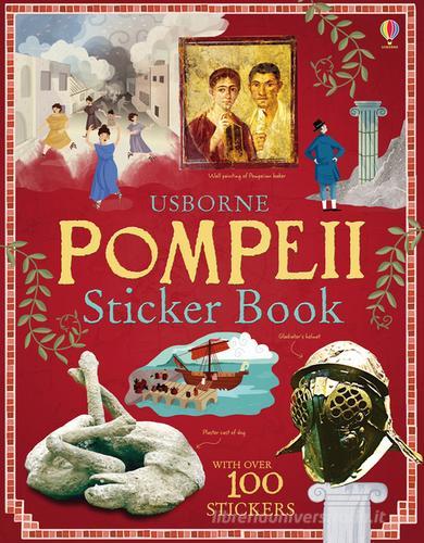 Pompeii sticker book. Con adesivi di Struan Reid edito da Usborne
