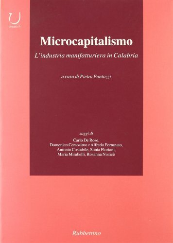 Microcapitalismo. L'industria manifatturiera in Calabria edito da Rubbettino