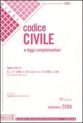Codice civile e leggi complementari edito da Edizioni Giuridiche Simone