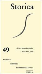 Storica (2011) vol.49 edito da Viella
