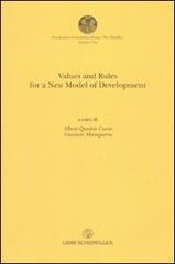Values and rules for a new model of development edito da Libri Scheiwiller