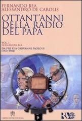 Ottant'anni della Radio del Papa (1931-2011) di Fernando Bea, Alessandro De Carolis edito da Libreria Editrice Vaticana