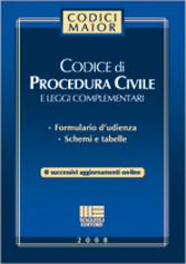 Codice di procedura civile e leggi complementari edito da Maggioli Editore