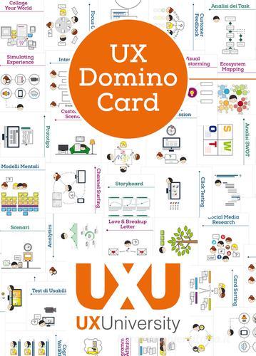 UX domino card di Maria Cristina Lavazza, Stefano Dominici edito da UXUniversity