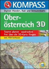 Carta digitale Austria n. 4291. Oberösterreich. Digital map. Con DVD-ROM edito da Kompass
