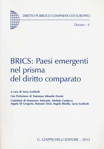 BRICS: Paesi emergenti nel prisma del diritto comparato edito da Giappichelli
